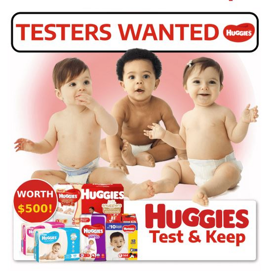 YOUSWEEPS - Win a Huggies Gift Basket