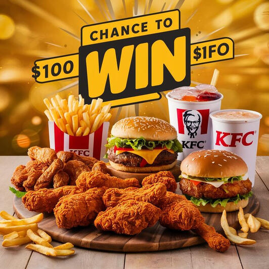 YOUSWEEPS - Win a KFC Gift Card